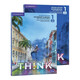 Cambridge Middle School English Course Think Textbook Second Edition Level 1 CEFR A2 Student Book + Exercise Book + Online Account Free Audio Cambridge KET Entrance Examination English Textbook Original English Import