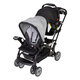 Baby trend two-seater stroller can sit or stand, 22.6kg load capacity, front and rear seat belts
