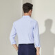YOUNGOR cotton polyester no-iron 26 new shirt comfortable pocket long-sleeved shirt light blue 41