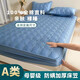 Class A 100-count satin cotton quilted thickened sheet pure cotton non-slip Simmons mattress protector can be customized Diamond grid--sapphire blue customized model--supports customization of any size