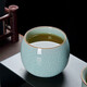 Tangfeng Ru Kiln Master Cup Single Cup Kung Fu Tea Cup Ceramic Tea Cup Tea Set Personally Used High-end Ice Flower Ice Crack Cup Ice Flower Belly Measuring Cup