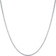Saturday Fu PT950 platinum necklace women's O-shaped chain B058720 about 1.36g 40+5cm birthday gift