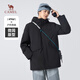 Camel (CAMEL) chaqueta de plumón para hombre chaqueta de trabajo urbana ligera exterior otoño e invierno chaqueta de pan impermeable y resistente al viento M34CAKI687