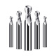 60 degree tungsten steel ball cutter 2-edge ball end mill for aluminum R0.5 R2 R3 R4 R5 R6 spherical ball cutter for aluminum R1 R3*12*6*100 (for aluminum)