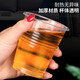 Chunshao thickened disposable cup plastic cup transparent mouth cup 1000 pieces catering plastic cup aviation cup whole box water cup wholesale thickened 150ml horizontal stripe cup 1000 full box