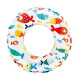 INTEX59230 children's swimming ring 3-6 years old inflatable armpit floating ring swimming equipment inner diameter 23cm color random