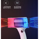 Keqi Wireless Hair Dryer Rechargeable Student Dormitory Hair Dryer Wireless Portable Hair Dryer Hot and Cold Wind Small Power Battery Model Home Constant Temperature Will Not Harm Hair Rechargeable Hair Dryer Dual-purpose Rechargeable + Hot and Cold Adjustable + Blue Light Hair Care Pearl White