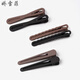 Jiao Xuefei high-end milk cafe side bangs clip 6 pack hair clip one-word clip bb clip hair clip back of the head broken hair duckbill clip