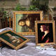 Ringer Impression World Famous Paintings Da Vinci Mona Lisa Classical Oil Paintings Home Art Classroom Bedroom Decoration Paintings C761 Mona-Lisa Frame 60X80 cm Single-frame Price