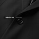 Heilan House (HLA) Heilan House suit suit 23 spring and autumn new light business classic series suit suit for men HTXAW3Y001A black 02 (suit + trousers) XL 175/96B recommended 69~74kg