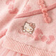 DAVE&BELLA Hello Kitty co-branded DAVE&BELLA girls' dress autumn and winter children's clothing Chinese style skirt