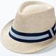 BILLSURF Straw Hat Men's Summer Travel Sun Hat Women's Top Hat Seaside Vacation Hat Travel Sun Protection Sun Hat Jazz Hat Gentleman Top Hat Spring and Summer Khaki Adult One Size