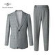 GIEVES CHARLES men's Welsh plaid 130 wool high-end business casual suit slim fit Welsh plaid 48
