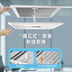 Yingji central air conditioner windshield office ceiling ceiling air conditioner anti-direct blow air-conditioning outlet windshield standard 60*60cm chain installation size as shown in the figure
