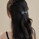 Chimera (CHIMERA) bow hairpin back ponytail horizontal clip headband female high-end hairpin hair accessories female birthday gift