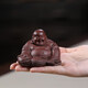 Wanhuyuan purple sand tea pet ornaments can raise Maitreya Buddha tea pet Kung Fu tea set accessories tea play tea table tea table tea ceremony Zen tea set ornaments Maitreya Buddha medium size