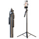 Jingxuan La propia marca de Jingdong [1.8 metros] Selfie Stick Handheld Rocker Arm Tripod Piso de teléfono móvil Piso de mano Anti-shake selfie transmitido en vivo artefacto 360 grados marco telescópico giratorio