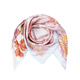 Maria Gucci birthday gift square scarf for mother 100% mulberry silk shawl with elder silk scarf female gift box floral powder