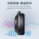 Tozo HT2 Kopf montiert aktive Geräuschunterdrückung Wireless Bluetooth Headset Gaming Computer Headset Wired Ultra Long Battery Life Gold Standard Certified Bluetooth 5.4 mit Mikrofon, das für Apple und Huawei geeignet ist