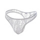 Long Night Sex Sexy Panties Passionate Temptation Briefs SM Men's Lace Thong Training Transvestite Sexy Panties Transparent White S