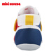 MIKIHOUSE Shopping mall same style Japanese-made double-layer mesh summer breathable toddler sandals for boys and girls, non-slip and breathable, red and yellow, one section 12 (suitable for feet 11.5cm long) one section