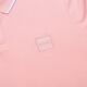 Hugo Boss Neues Produkt Herren Orange Series Slim Fit Kurzarm-POLO-Shirt Herrengeschenk Herren 50472665 694 Flesh Pink Logo Offsetdruck 2XL