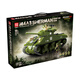 Compatible with Lego World War II German tank model assembly building blocks toys children's military series boys gift M4A3 Sherman medium tank [1175 particles]
