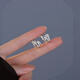Nilan platinum earrings PT950 earrings for women Meteor fashion Korean style ear jewelry for girlfriend’s birthday Meteor earrings
