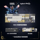 Logitech K845 Teclado mecánico Teclado por cableado de juegos E-Sports Oficina de tamaño completo 104 Teclas con suministros de oficina periférica de disco WF13A K845-Lucio Modelo de té Modelo de té Scroll