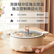 WCZ German Yuanyang Pot household special electric hot pot cooking pot barbecue split one-piece dual-purpose multi-functional pot 3-4 large capacity 8 liter micro-pressure Yuanyang Pot independent temperature control 35.6 inches