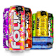 Fourloko cóctel pre-mezclado importado de los Estados Unidos, vino especial de internet de vino y con sabor a frutas ligeramente borrachos 2 botellas, sandía del bosque + sabor a bayas de fruta azul (versión 695ml)