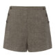 Gloria Xiaoxiangfeng washable wool casual brown shorts women's outer wear three-point pants 10CL1A380 86Y brown 28