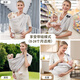 Good baby CUBY baby strap for baby out simple front hugs and baby-carrying artifact horizontal hugs and baby-carrying baby-carrying turban apricot color net single-shoulder small strap