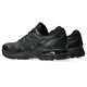 Chaussures masculines Asics Gel-terrain amortissant confortable et respirant des chaussures de course masculines légères sportives et chaussures décontractées noir et bleu 1203a342.500 standard 40 / US7