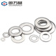 固万基 平垫圈 304不锈钢超薄加大金属加厚圆形螺丝平垫介子华司 M8x16x1.5[500个]
