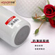 Huaxiang (HONOR) Huaxiang No. 7029 thermos cup 304 stainless steel student spring lid with straw thermos cup portable high-value water cup gray 420ml