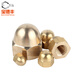 Baodefeng copper cap nut cap nut copper screw cap cap nut decorative cap national standard standard parts M3 10 pieces