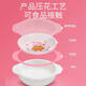 Wuhe (WUHE) Peppa Pig children's tableware set baby food supplement bowl baby supplies children's cup baby platter plate Peppa Pig [deep round bowl]