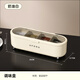 Cabinet star seasoning box kitchen household seasoning bottle and jar combination set seasoning bottle salt shaker MSG seasoning storage box cream white with spoon - grid optional