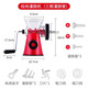 Zuoyou Sausage Enema Home Hand-cranked Sausage Stuffing Machine Sausage Filling Machine Kitchen Mixing Minced Vegetable Mince Machine Enema Tool Upgraded Large Meat Mincer Stuffing Machine Increased Hopper