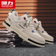 Warrior men's shoes new casual shoes men's outdoor versatile sports sneakers 1065 meters/khaki 42