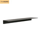 Yiting wall storage rack metal straight layer partition wall decoration rack punch-free shelf living room wall hanging L plate length 100 width 20 height 5 black