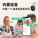 Hikvision surveillance camera 2K high-definition infrared night vision indoor and outdoor household POE network camera half-sphere home outdoor probe mobile phone remote monitor security equipment 2 million infrared POE version IPC-T12HV3-IA 2.8MM focal length