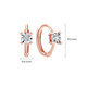 Trendy Acer Diamond 18K Gold Rose Gold Earrings Birthday Gift Women's Style To Jane EEK32204133 Focus