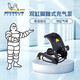 Michelin car tire air pump car-mounted portable foot-operated parallel bar wireless mini truck high-pressure pump for inflating double-cylinder LCD digital display with tire pressure measurement 12209