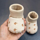 
Xianzheyi Spring and Autumn Winter Baby Shoes and Socks Newborn Baby Keep Warm and Fleece Steps Front Shoes Men and Women Soft Soles Don't Fall Shoes 0-1 Years Printed Bear-[Fleece Winter Style] Inner Long 13CM 9-13 Months
