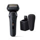 Panasonic Japan original high-end electric shaver men's shaver gift portable charging 5D floating blade AI intelligent navigation Father's Day gift for boyfriend ES-L690U-K ordinary top-level 6 blades