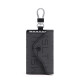 MashaLanti men's car key bag waist hanging keychain multi-functional key bag card bag practical birthday gift for boyfriend and husband Y13 gray blue