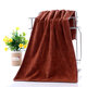 Barber shop special towel, hair salon hairdressing bag, thickened dry hair towel, absorbent, extra thick coffee, 30x70cm