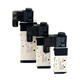 Yadeke solenoid valve 4V210-08V 4V310-10 solenoid electric valve pneumatic control valve 220V air valve 24V 4V210-08AC220V high quality